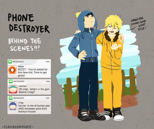 flavoredmagpie:phone destroyer shenanigans wtf my bro drew this and i didnt even realise these are s