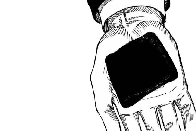 sasukes:  "If you don't mind, you can still wear this."     