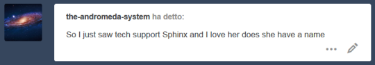 alskylark: eritiacoli:  I haven’t thought about it that much, as Sphinxes are never named in mythos. Probably Velia, I guess. Fortunately for you, che can’t even nibble from the phone. You’re safe, ask as many riddles as you’d like! >:3c Heh,