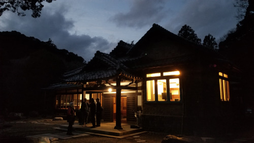 Early Evening at the VillaA quiet afternoon for coffee and cake at our friends’ Taisho Roman villa. 