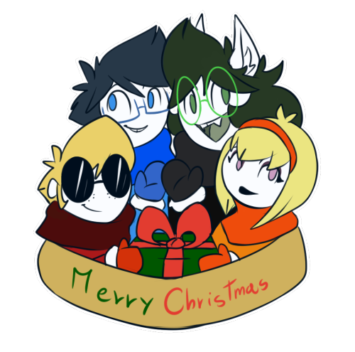 homestuck-betakids: Merry Christmas guys!!!Hope you’re enjoing your holidays! Since I’m off school untill January I’ll be able to work on this blog a bit more As usual we’re open for submission, ask and help, if you want :) See ya!!! <3 -Admin