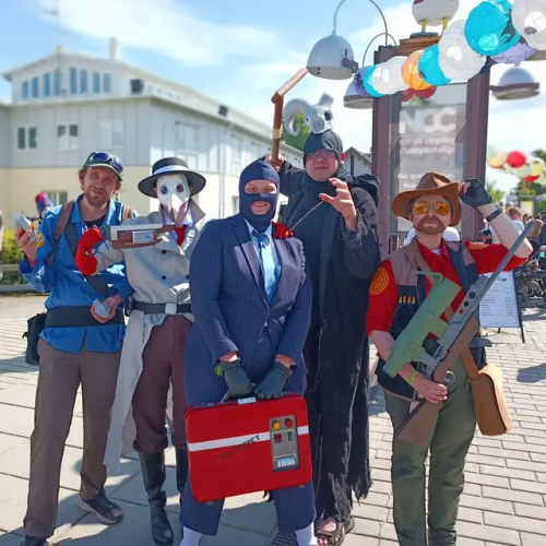 Some Cosplay Photos From Nrcon 2024 And 2022 I Believe () It's Always Fun Goofing Around With The Very