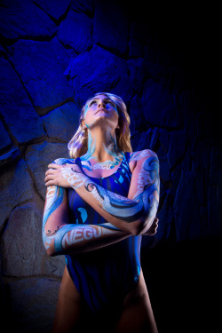 Model: Kaitlin Sandeno (Olympic Swimmer) Photographer: Don Le Body Art: Charlene