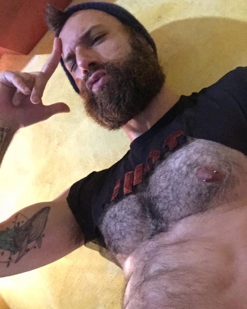 A tribute to hot nipples on hairy chests