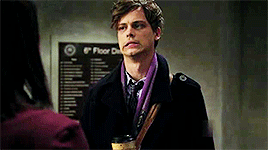 stonersciles:  Spencer Reid + purple