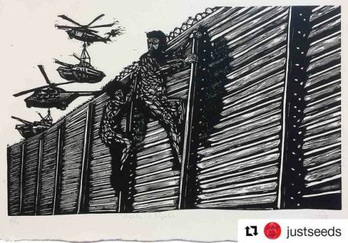 #Repost @justseeds (@get_repost)・・・Awesome new blockprint from Justseeds artist Lesly Yobany Mendoza