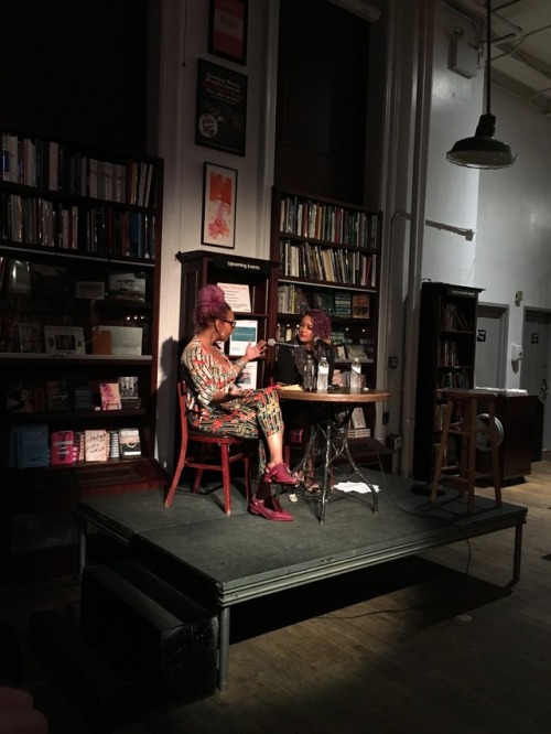 Here are some photos from our event with Eve L. Ewing and Jamilah Lemieux on October 23rd!