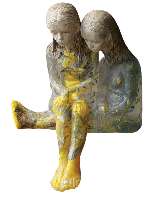 Christina Bothwell (American, b. 1960, New York, NY, USA) - 1: Force Of Nature, 2014  2:Rapunzel, Rapunzel, Let Down You