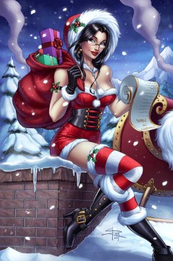 Zenescope 2014 Holiday Edition cover by Sabinerich