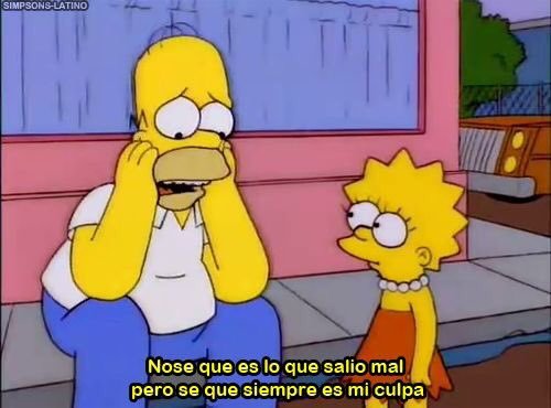 roseuth:  Homero me representa en la vida 