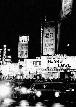 timessquareblue:  42nd Street, 1970Photo