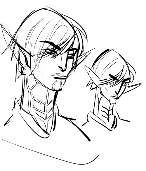 sumdac:  some quick da2 companion busts, just doodlin 