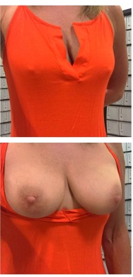 roseisnotred:  mrsrobin5on:  Orange you glad it’s @soccer-mom-marie ’s Braless Friday?  O M F G🔥🔥🔥JUST SMOKIN’(  ●  )(  ●  )💋💋💋💋💋