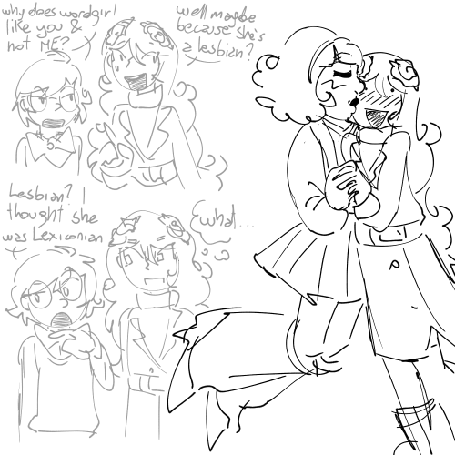 Hellooooo Evil Wordgirl