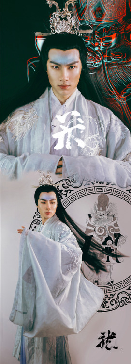 The Twelve Zodiacs photographer：@老妖_Choco costume and makeup：@莫Mo_Makeup artist：@墨湫龍 calligrapher：@_