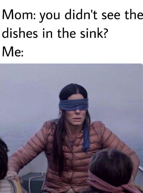 You’re going to want to take off your blindfold for theseMake your own Bird Box meme! Mem