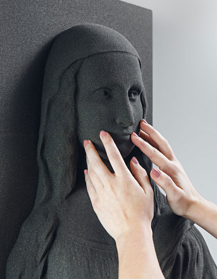 sixpenceee:  3D-Printed Classical Paintings Will Let The Blind “See” Famous Art