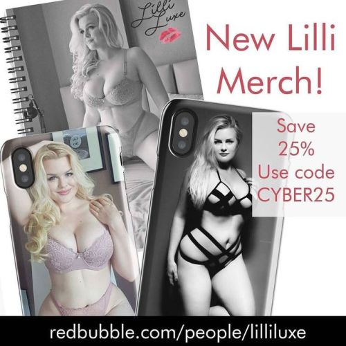 CYBER MONDAY SPECIAL: 25% off all Lilli Luxe merch (stickers, phone cases, laptop skins, posters, pr