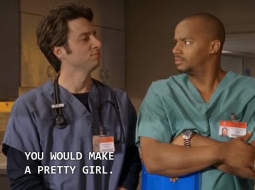 chenisthebestkitty:   #scrubs#thats it thats the whole show  