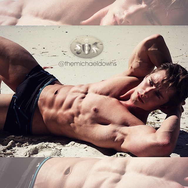 michaelanthonydowns:Tyson Daley. Beach shoot. @tysondayley #themichaeldowns #malefitnessmodel