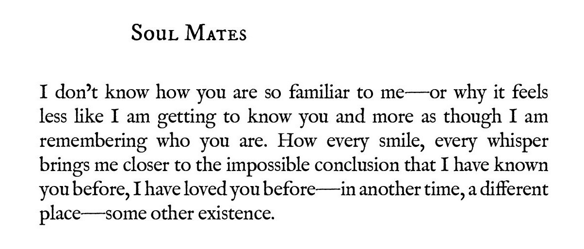 peoplehood-deactivated20211003:SOULMATESLang Leav, Soul Mates / Emery Allen, Become / Dacia Maraini, Dreams of Clytemnestra / Audre Lorde, Zami: A New Spelling of My Name / Marina Tsvetaeva, “No one has taken anything away” / Dave Malloy, Natasha,