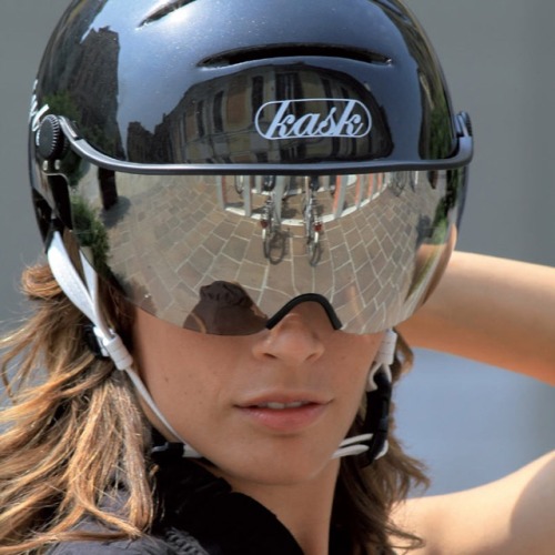 fat-bottom-girls:  design-cycle: A top of the line KASK LIFESTYLE helmet, One of the safest, best fi