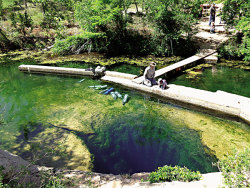 sixpenceee:Jacob’s WellJacob’s Well is one of the most significant natural geologic treasures in the Texas Hill Country. It is one of the longest underwater caves in Texas and an artesian spring. Jacob’s Well surges up thousands of gallons of water