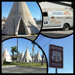 Stayed at The Wigwam Motel. Nifty little