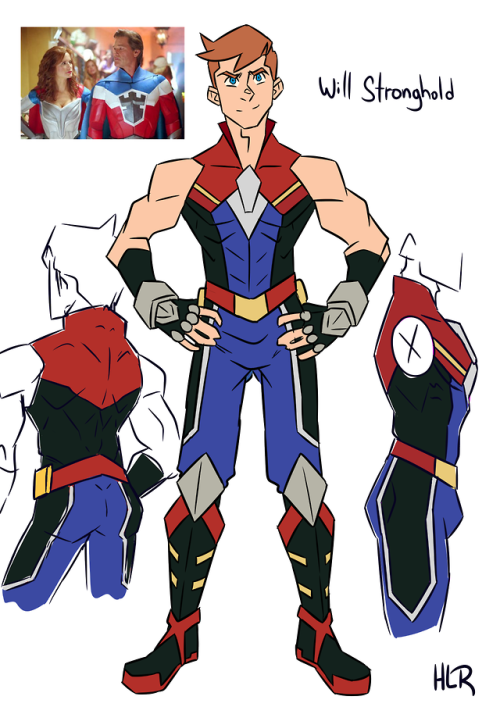 hero costume designs for my Sky High reboot/AU. in this version, its inspired a bit on My Hero Acade