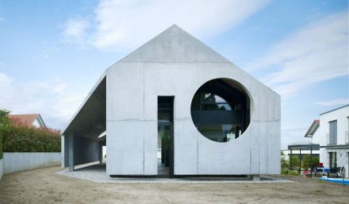 subtilitas:Buchner Bründler - Family house, Lörrach 2014. Via, photos © Ruedi Walti. 