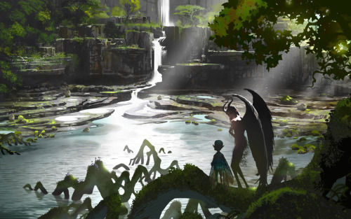 Maleficent concept art by Adam Brockbank (Part 2 of 2).