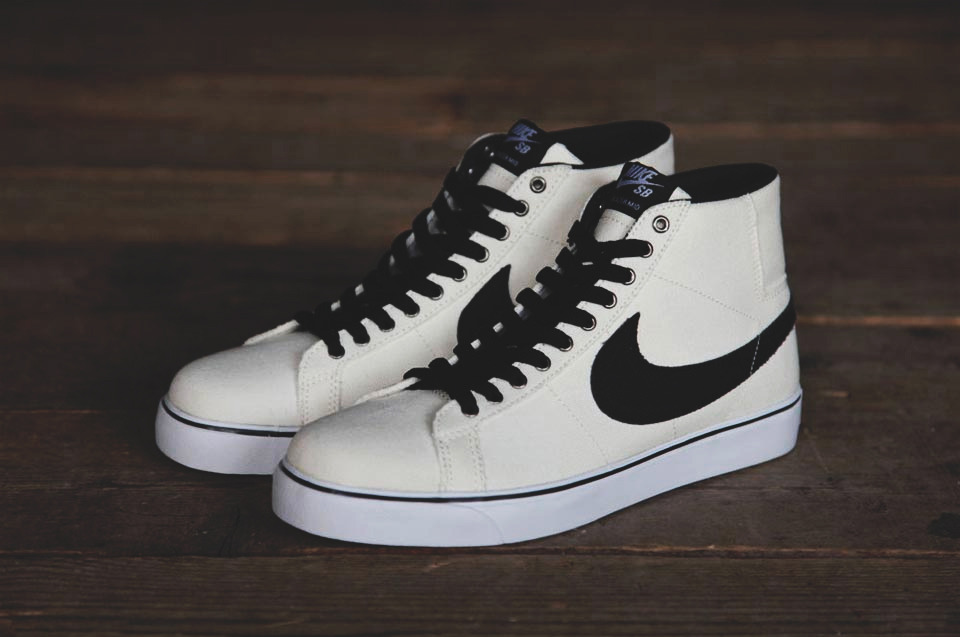 niceleak:  NICELEAK: Nike SB Zoom Blazer Mid Canvas “Two Up” by Nick Boserio