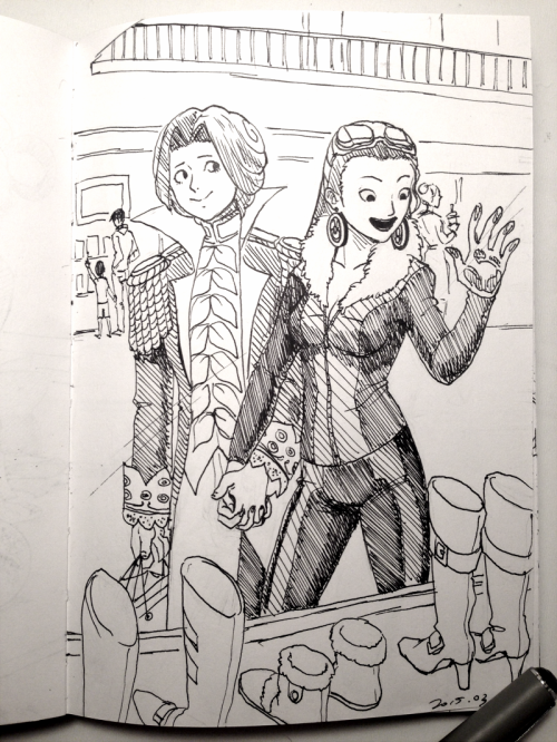 sqribble:It was a crazy assignment week so this batch is late, this wraps up the months of Ace Attor
