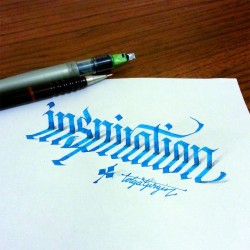 fer1972:3D Calligraphy by Tolga Girgin  (found via Lustik)  Holy fuck this is dope