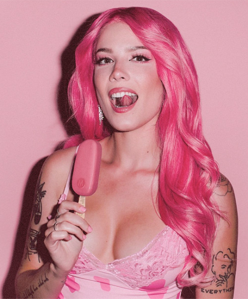 Halsey photographed for Magnum.