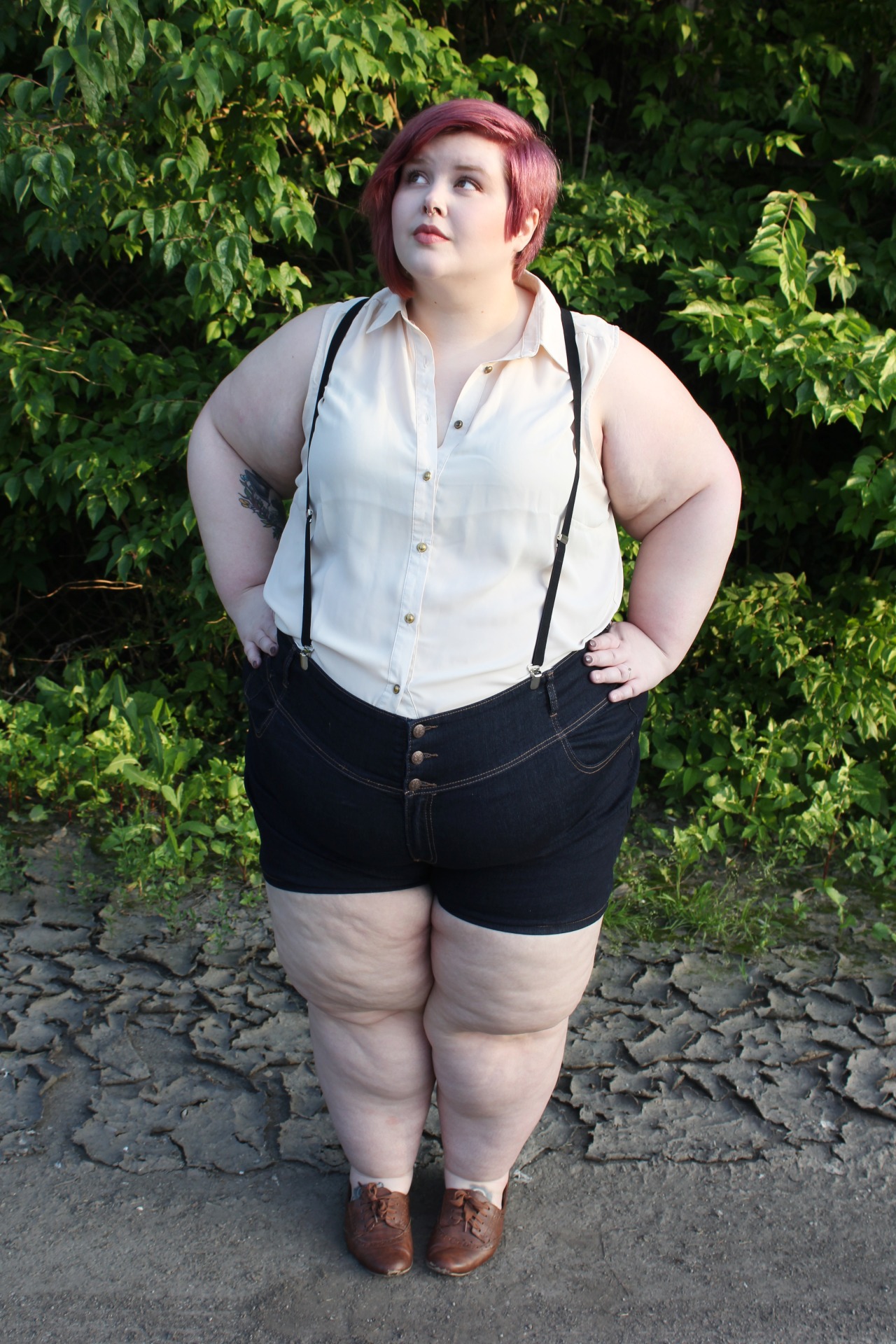 fatgirlbrooklyn:  afatfox:  in addition to this being an outfit post, I wanted to