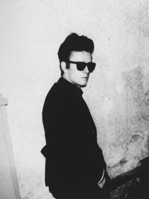 suday: Stuart Sutcliffe in the Bambi-Kino, circa 1960. Photographer unknown.
