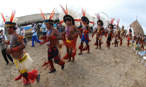 Members of the Karajá (Iny) tribe of the Araguaia River Basin (Part 1)