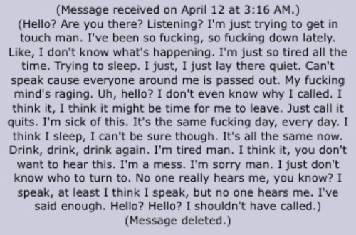 dopevoicemails:  The Amity Affliction - Never Alone