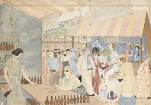 Peggy Bacon (1895 - 1987)Carnival Day, 1935