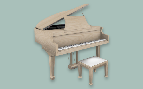 RH Grand PianosThis has been on my to-do list  f o r e v e r ! These grand pianos come in my te