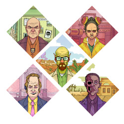 eatsleepdraw:  Breaking Bad. Last year I