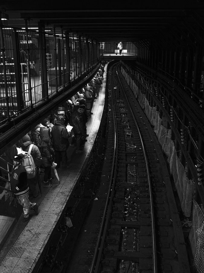 Commuters, Uptown 4/5/6 Platform, Union Square