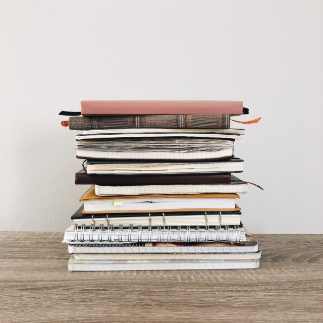 My journals feel like roadmaps that I can unfold and stick a pin in: this is where I was, this is where I’ve been. (via...