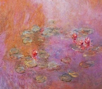 harrysalbums:the pink album | claude monet’s pink water lilies