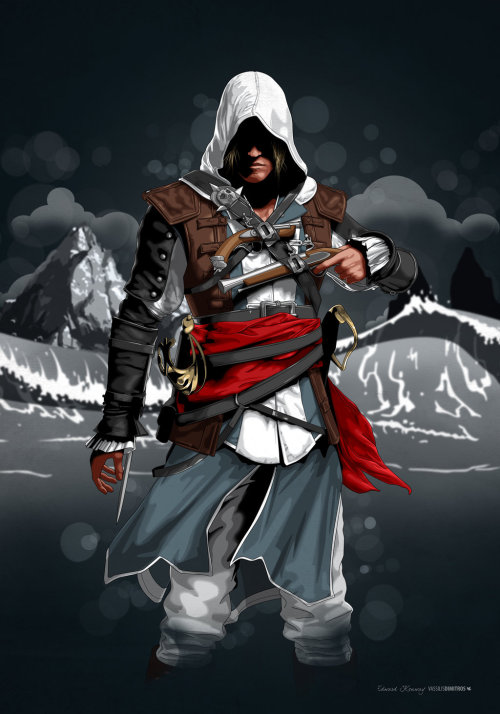 assassinscrypt:  Assassin’s Creed Fanart by Vassilis Dimitros Today we owe thanks to our fan Vassilis Dimitros (and we are his fan in turn) for having granted us to exclusively show you his last work on #AssassinsCreed: Arno from #ACUnity!His fanarts