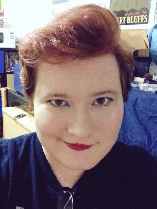 nonbinaryfoxmulder:  so it’s trans selfie day but i’m not wild about my hair color right now, so here are some older really cute selfies. i’ll probably post some current ones later.((max/mulder, genderfluid, any pronouns but he/him))