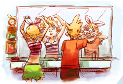 cigar-blues:  do the kagamines see eachother
