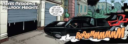 felipesmithart: evie-a:  All-New Ghost Rider #9  All-New Ghost Rider, Robbie Reyes and his little Br