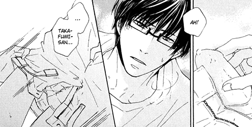 Edi's reading yaoi